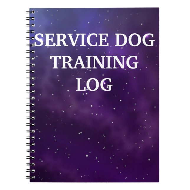 Journal de formation des chiens de service (Devant)