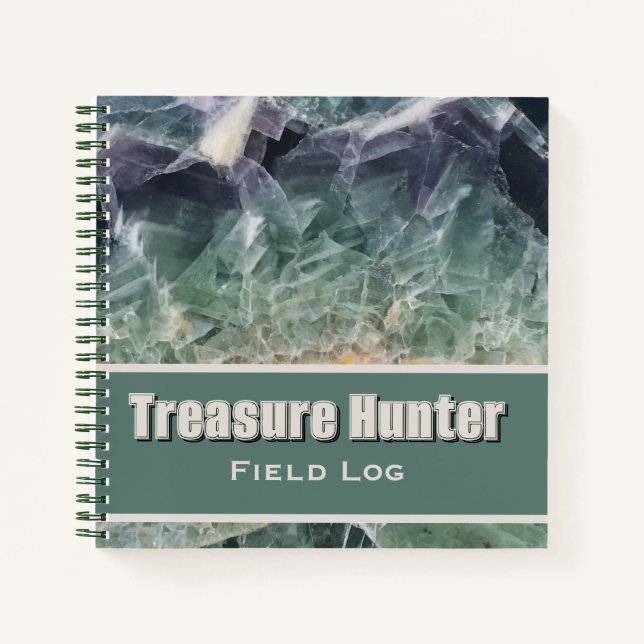 Journal de géologue sur le terrain pour chasseur d (Devant)
