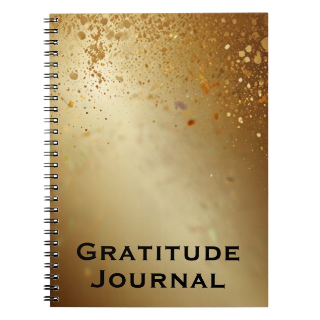 Journal de gratitude au design élégant  (Devant)