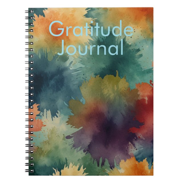 Journal de gratitude au design élégant  (Devant)