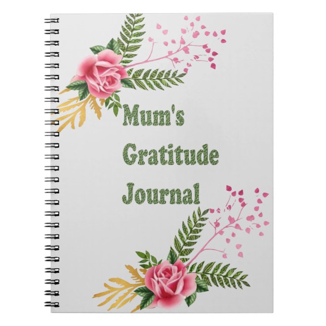 Journal de gratitude de maman (Devant)