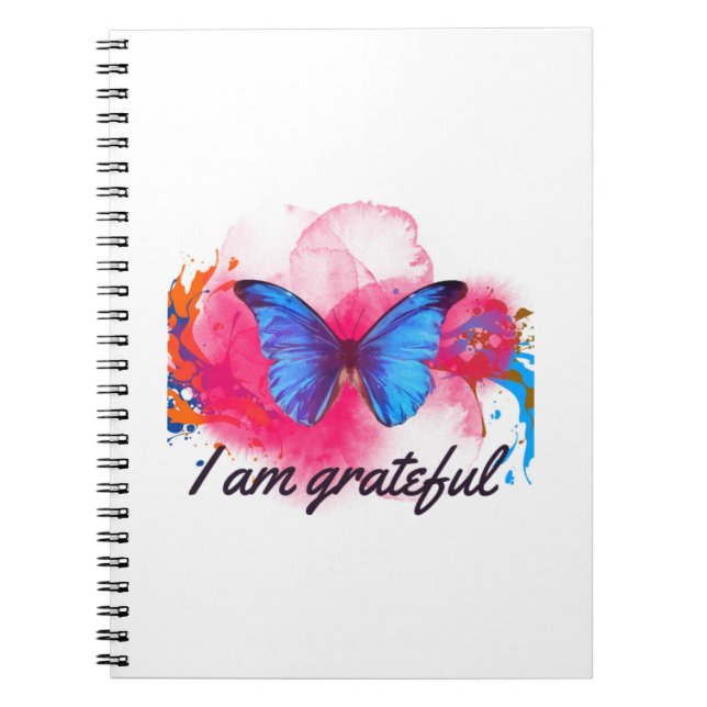 Journal de Gratitude des papillons (Devant)