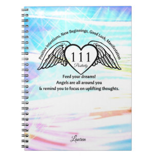 Journal de gratitude du nombre angélique 111 Cah