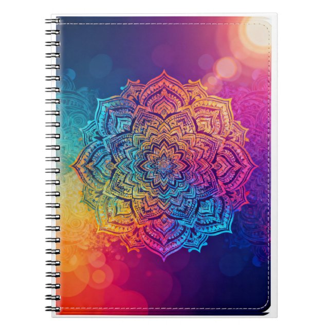 Journal de gratitude Mandala – Pleine conscience q (Devant)