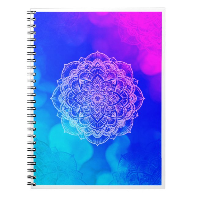 Journal de gratitude Mandala – Pleine conscience q (Devant)