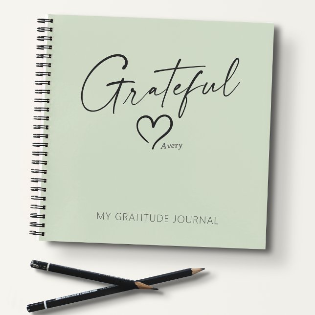 Journal de Gratitude moderne Grateful Heart Enk Sc (Créateur téléchargé)