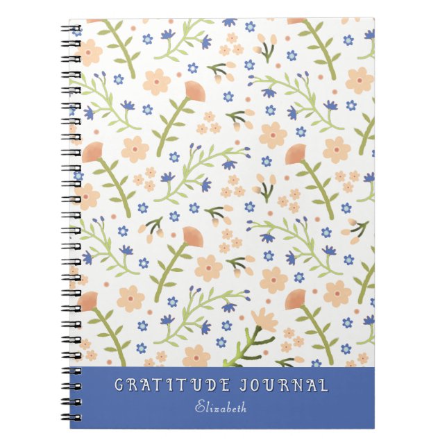 Journal de gratitude personnalisé (Devant)
