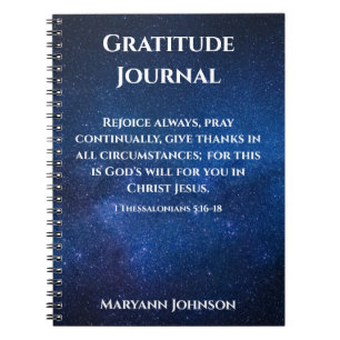 Journal de Gratitude personnalisé avec étoile