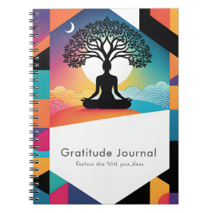 Journal de Gratitude Personnalisée Colorée