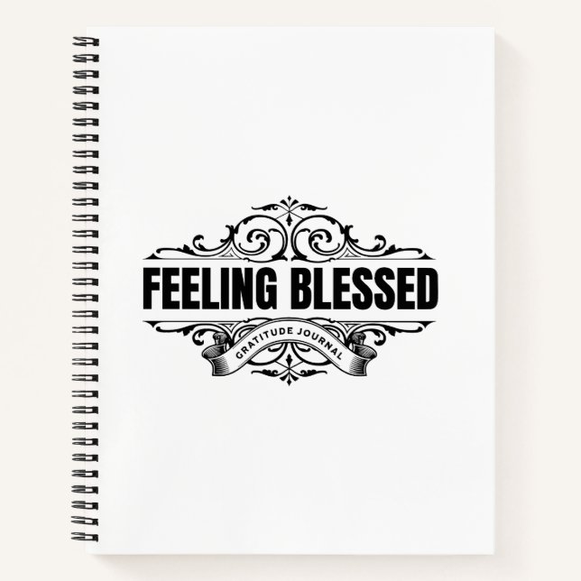 Journal de gratitude : Se sentir béni  (Devant)