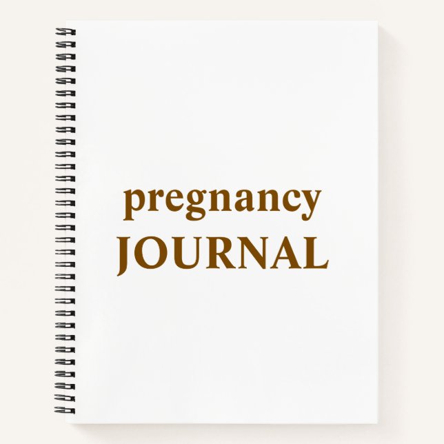 Journal de Grossesse Cadeau pour Future Maman | Gr (Devant)