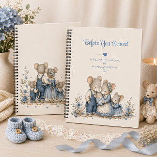 Journal de grossesse de la famille de souris Baby