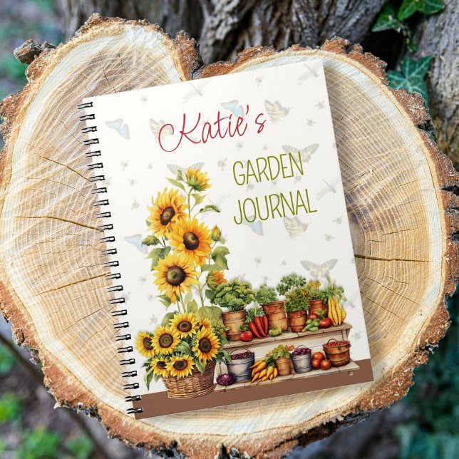 Journal de jardin potager personnalisé (Créateur téléchargé)