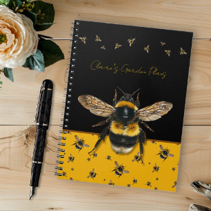 Journal de jardinage personnalisé pour les bourdon