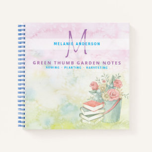 Journal de jardinage pour plante en pot de jardin