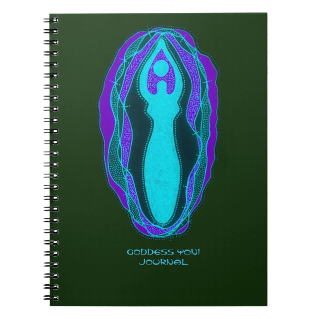 Journal de la déesse de Persephone Yoni (Devant)