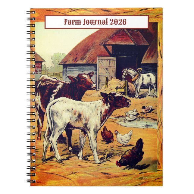 Journal de la ferme 2026 (Devant)