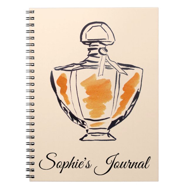 Journal de la fille de la mode de bouteille de par (Devant)