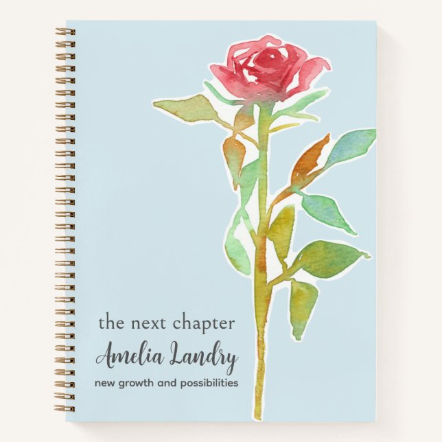 Journal de la fleur d'anniversaire de juin Rosebud (Devant)