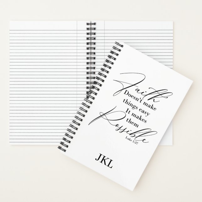 Journal de la foi qui rend les choses possibles (À l'intérieur)