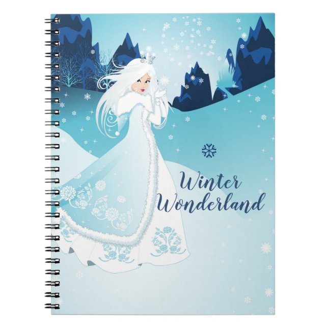 Journal de la spirale de la reine des neiges Winte (Devant)