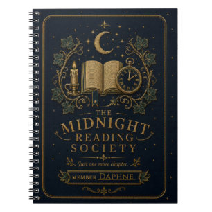 Journal de lecteur personnalisé Dark Academia