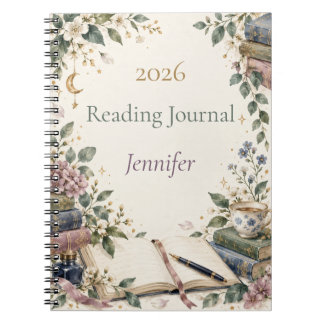 Journal de lecture personnalisé 2026 pour amateur 