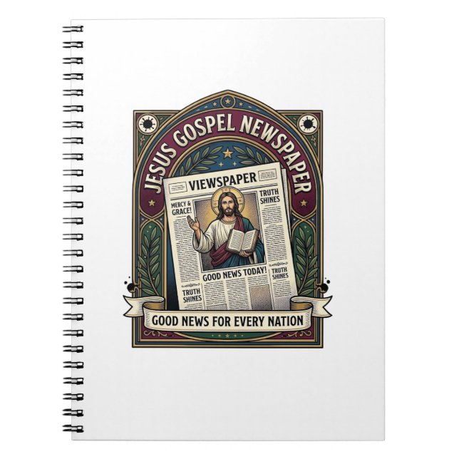 Journal de l'Évangile de Jésus Journal chrétien F (Devant)