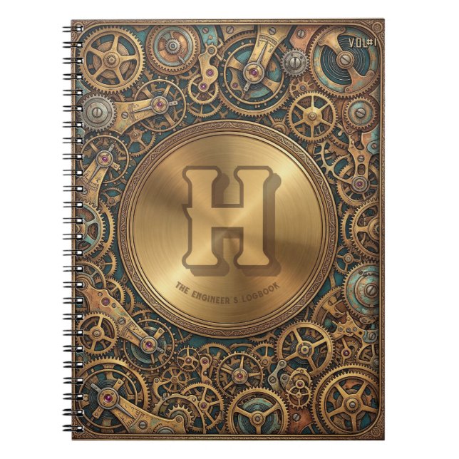 Journal de l'ingénieur Monogramme d'engrenages hor (Devant)