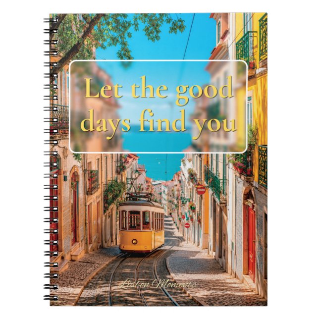 Journal de Lisbonne « Que les bons jours vous trou (Devant)