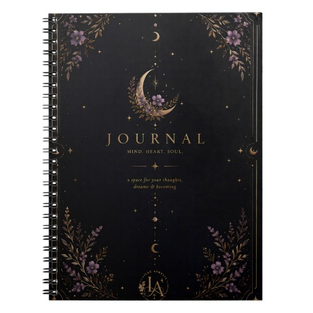 Journal de Lune unique et esthétique (Devant)