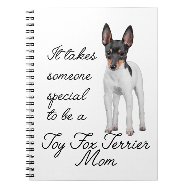 Journal de maman de Fox Terrier de jouet (Devant)