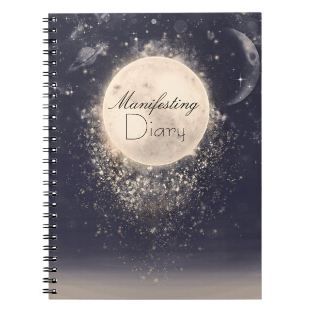 Journal de manifestation cosmique de rêve lunaire  (Devant)