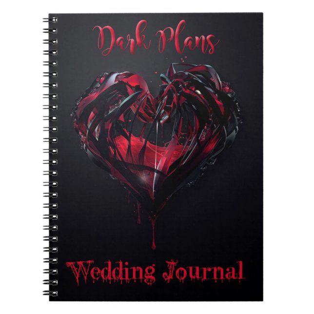 Journal de mariage gothique (Devant)