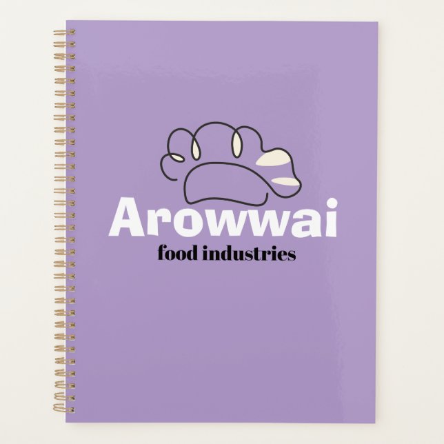 Journal de marque moderne pour entreprise alimenta (Devant)
