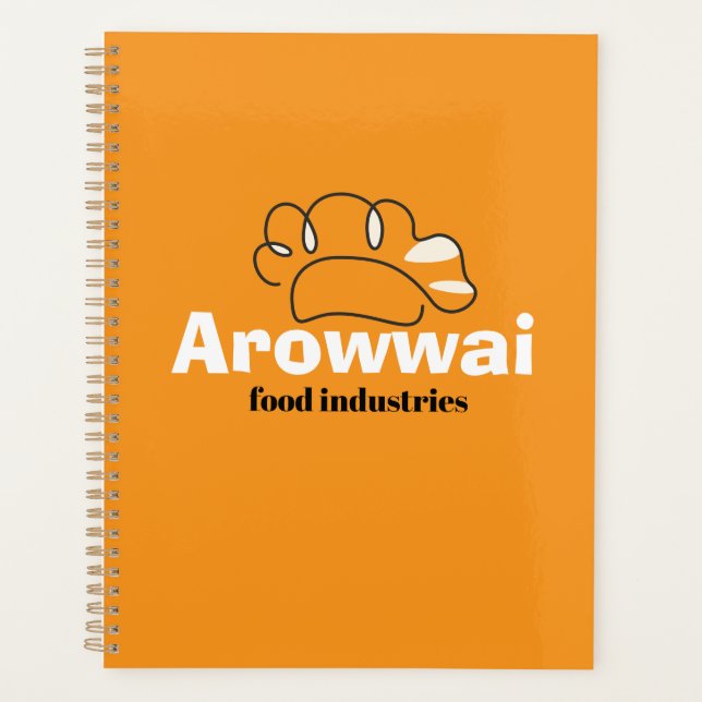 Journal de marque moderne pour entreprise alimenta (Devant)
