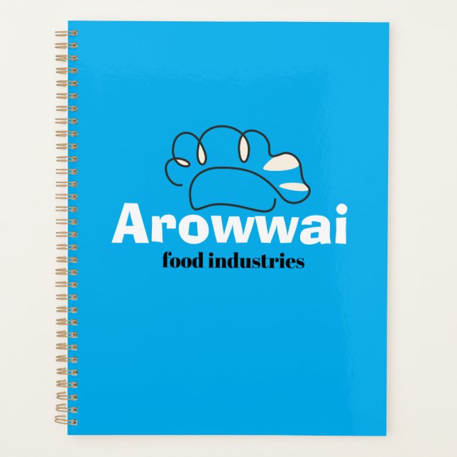 Journal de marque moderne pour entreprise alimenta (Devant)