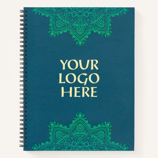 Journal de méditation de mandala personnalisé (Devant)