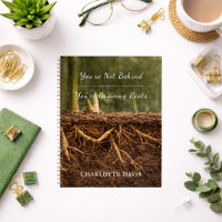 Journal de motivation en bambou pour femme d'affai