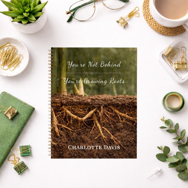 Journal de motivation en bambou pour femme d'affai (Créateur téléchargé)