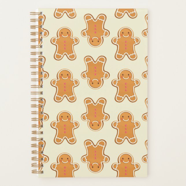 Journal de Noël aux biscuits au gingembre (Devant)