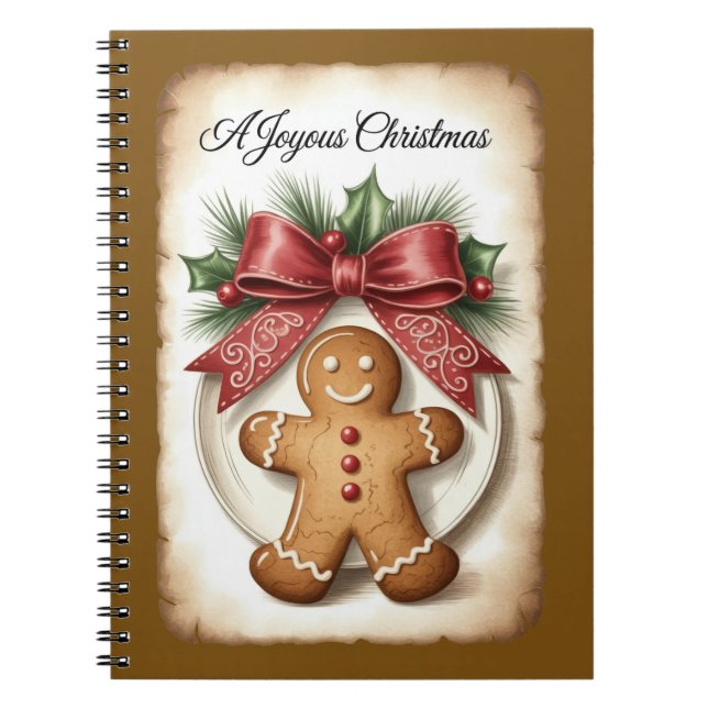 Journal de Noël festif (Devant)