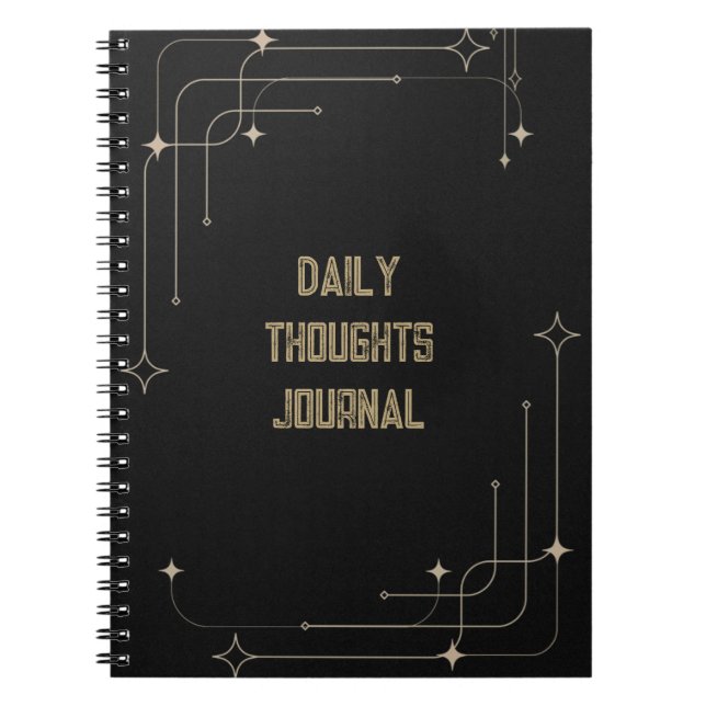 Journal de pensées quotidiennes (Devant)