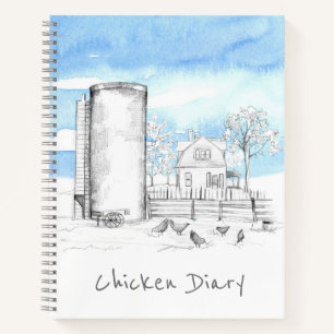 Journal de poulet Ferme OEufs frais Commerce
