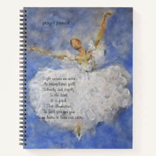Journal de prière avec ballerina