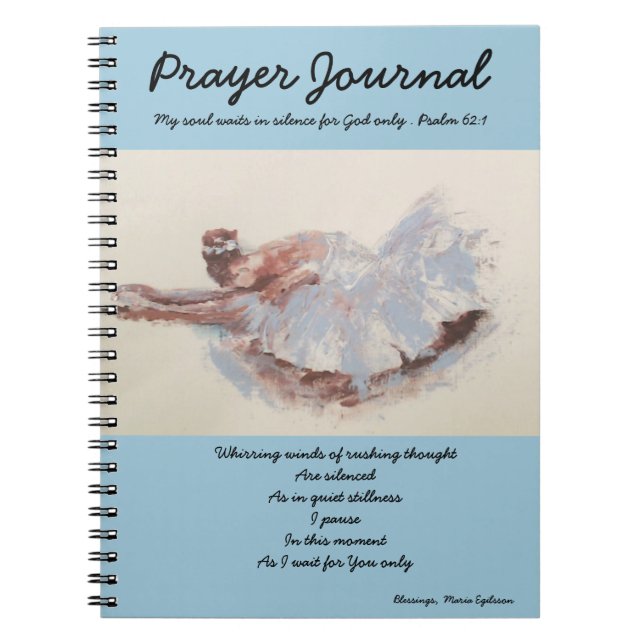 Journal De Prière Avec Ballerina (Devant)