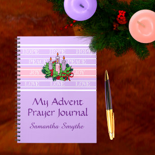 Journal de prière de l'Avent personnalisé