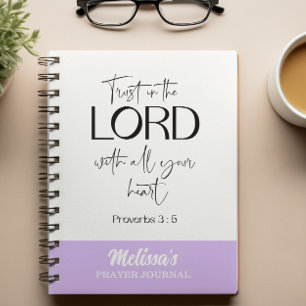 journal de prière de verset de la BIble