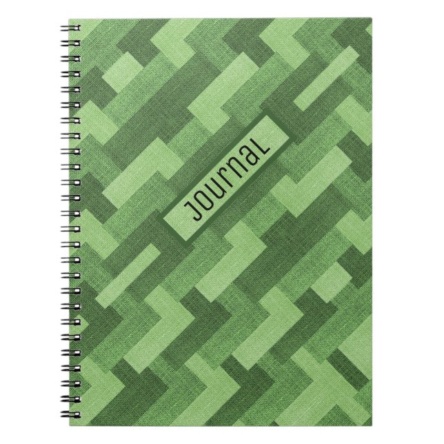 Journal de prière du Motif vert (Devant)