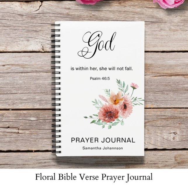 Journal de prière du versets de la Bible florale (Créateur téléchargé)